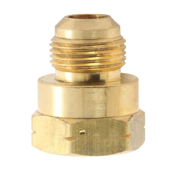 Everbilt 3/8 in. Flare x 3/8 in. FIP Brass Adapter Fitting