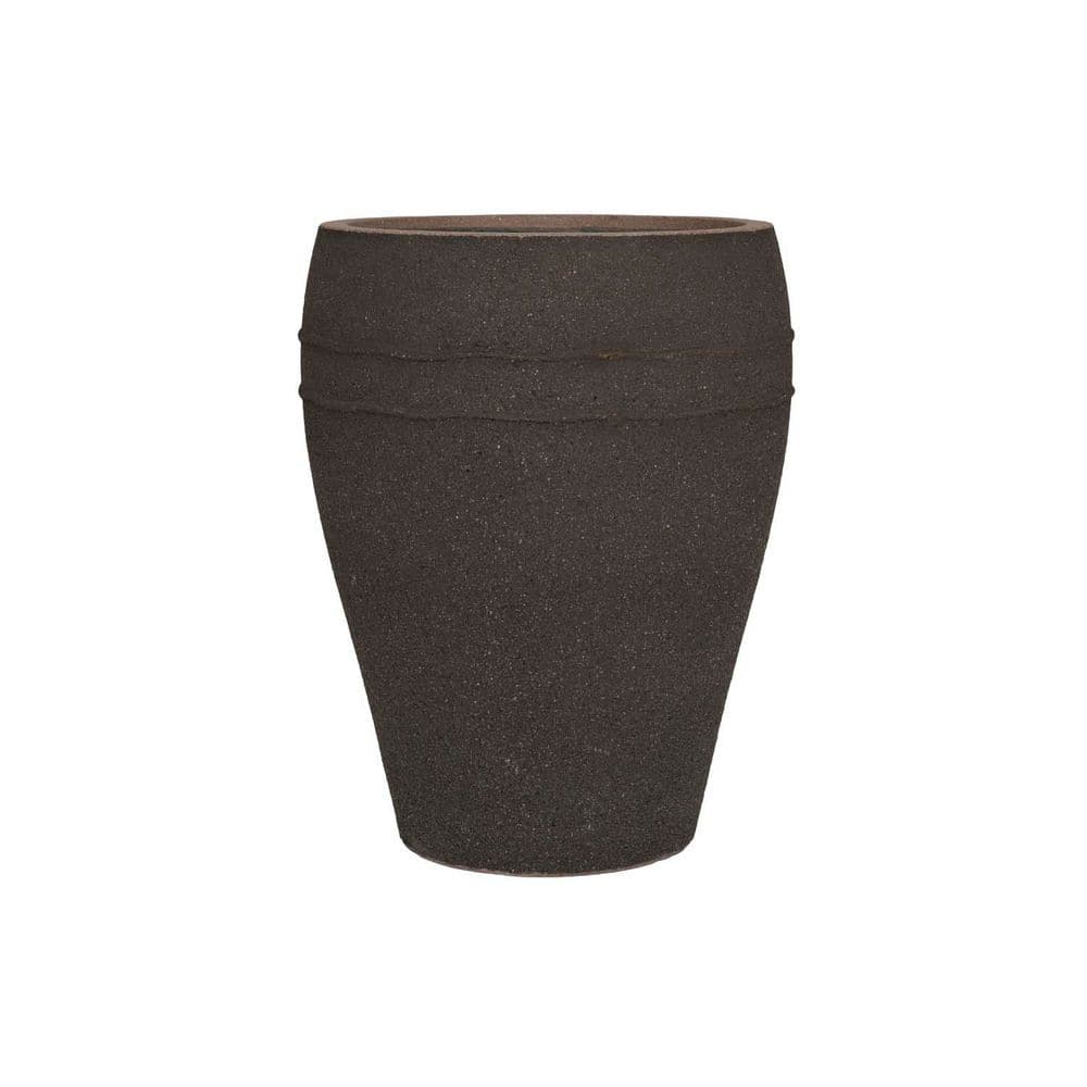 Ares 26.77 in. H Umber Brown Color Planter- made of Ficonstone, Extra Small price history on PriceWatchPro