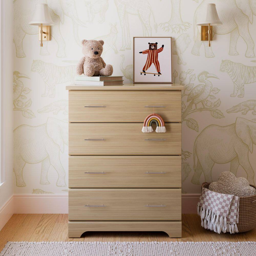 Brookside Driftwood 4-Drawer 30.91 in. Wide Dresser