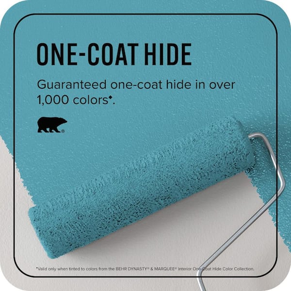 BEHR MARQUEE 1 gal. #M470-5 Explorer Blue One-Coat Hide Satin