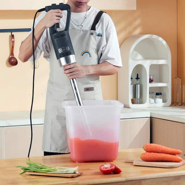 VEVOR Variable Speed 19.7 in. Commercial Immersion Blenders 500-Watt  Emersion Blender Hand Mixer for Kitchen Mixing SCJBQBS500W50CM01V1 - The  Home Depot