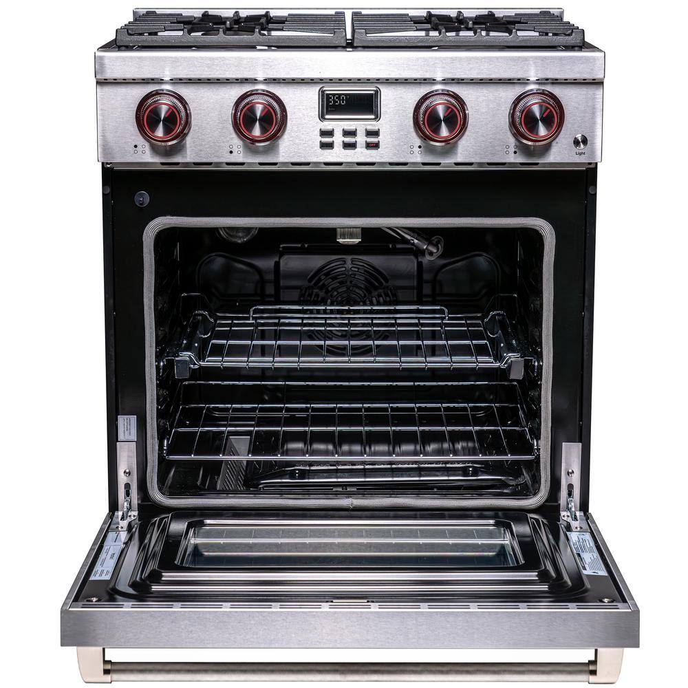 Magic Chef 30" Stainless Steel Freestanding Gas Range