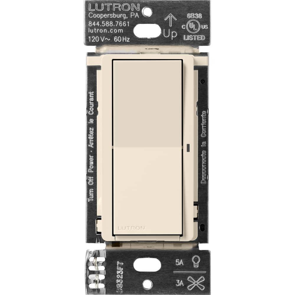 Lutron Claro Smart Switch for Caseta, On/Off Control of Lights/Fans, 5 ...