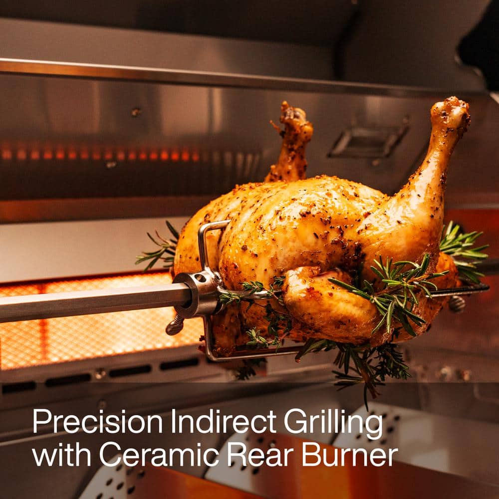 Spire 5-Burner Stainless Steel Propane BBQ Grill Island