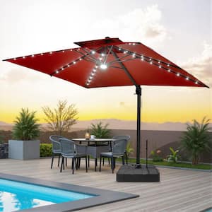 7 foot rectangular patio umbrella 10 x ft – grillncomfort Color:Beluga/Stormy Blue hanging toiletry bag Rome 'Detail' snowboards — Diameter of Umbrella Pole