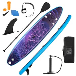 11 ft. Inflatable Stand-Up Paddle Board Non-Slip Deck Surfboard with Hand Pump