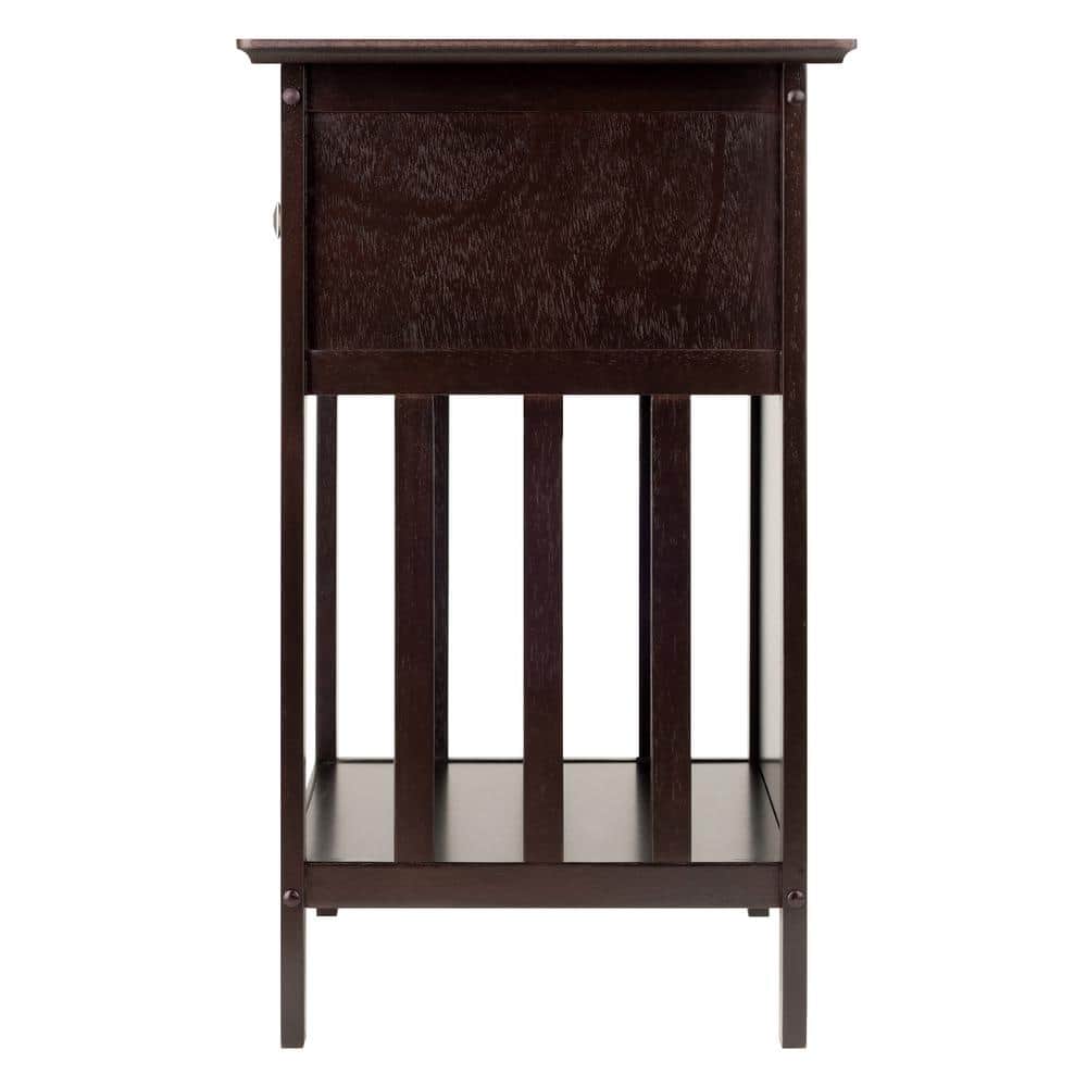 Transitional Marcel Rectangular Coffee Table with Storage Drawer