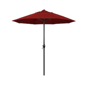 home depot tangerine patio umbrella California 9' Rd Sunbrella Aluminum Umbrella, Crank Lift, Auto Tilt, Bronze Pole, Fabric : Patio, Lawn & Garden even when the sun is not directly overhead Tidoin 10 ft. Steel 3
