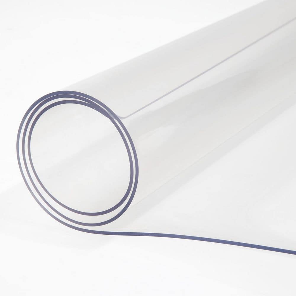 Plastic Table Cover 40 x 80 in. 1. 5mm Thick PVC Clear Table Protector Rectangle Waterproof price history on PriceWatchPro