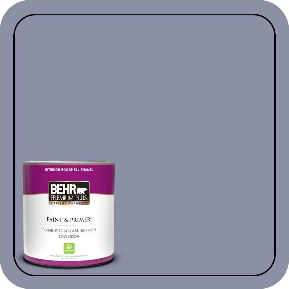 1 qt. #620F-4 Violet Shadow Eggshell Enamel Low Odor Interior Paint & Primer price history on PriceWatchPro