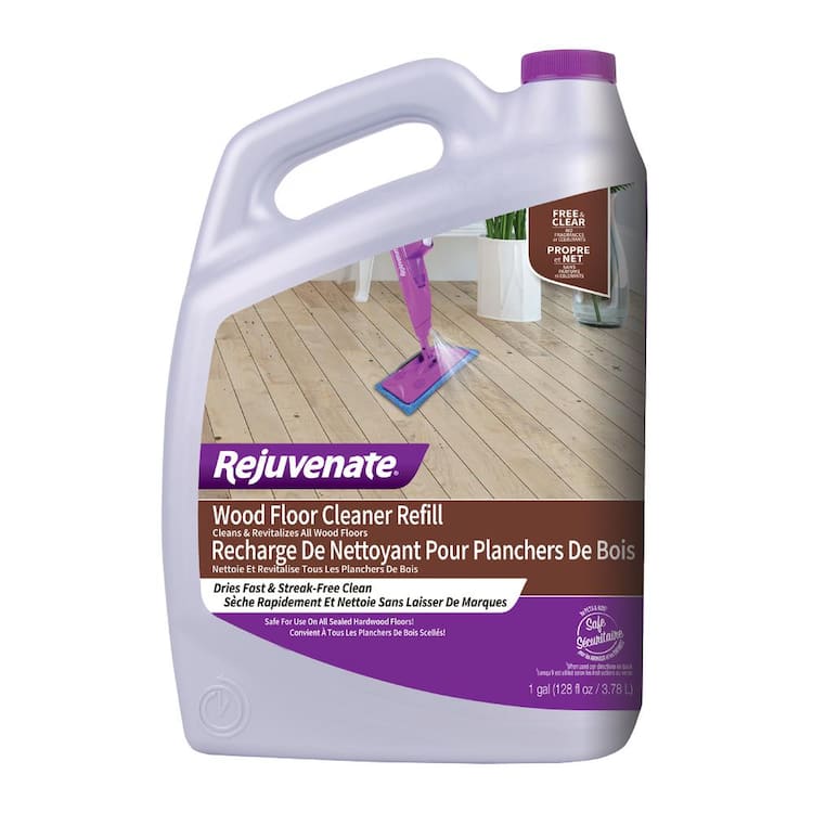 Rejuvenate Professional 128 oz. Hardwood Floor Cleaner Home Depot