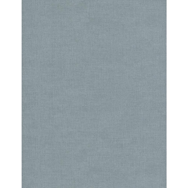 York Wallcoverings Blue Su Tela Metallic Non-Pasted Paper Wallpaper
