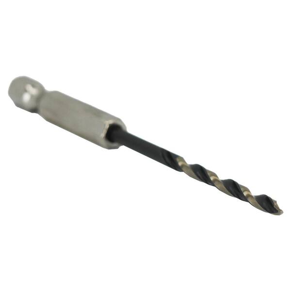 Drill America 9/64 in. Quick Change Drill Bit with Hex Shank (12