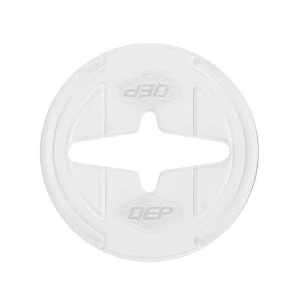Clear 2.5 in. W Plastic Protection Plate Tile Leveling System 100-Pack