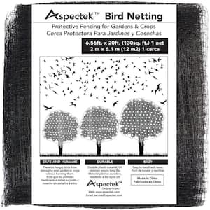 7 ft. x 20 ft. Protective Polypropylene Mesh Covering Bird Netting