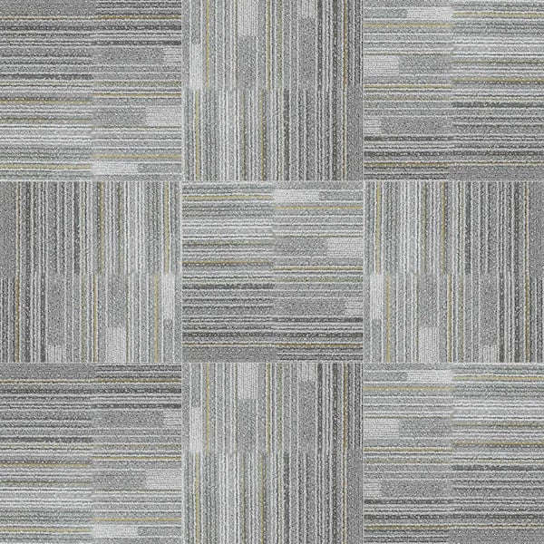 4 MIL x 12 in. W x 12 in. L Gray Peel and Stick Flooring Tile, Water Resistant Vinyl Tile Flooring (36 sq.ft. /case)