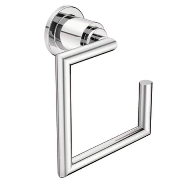 Arris Wall Mounted Towel Ring in Chrome