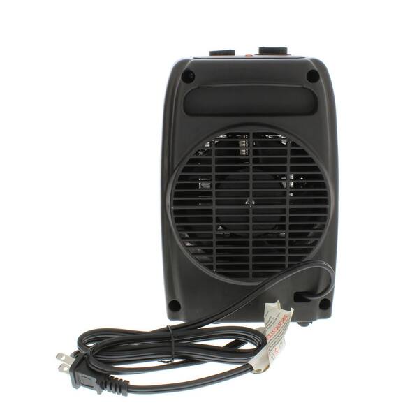 Comfort Zone 5120 BTU Ceramic Electric Furnace with Thermostat and