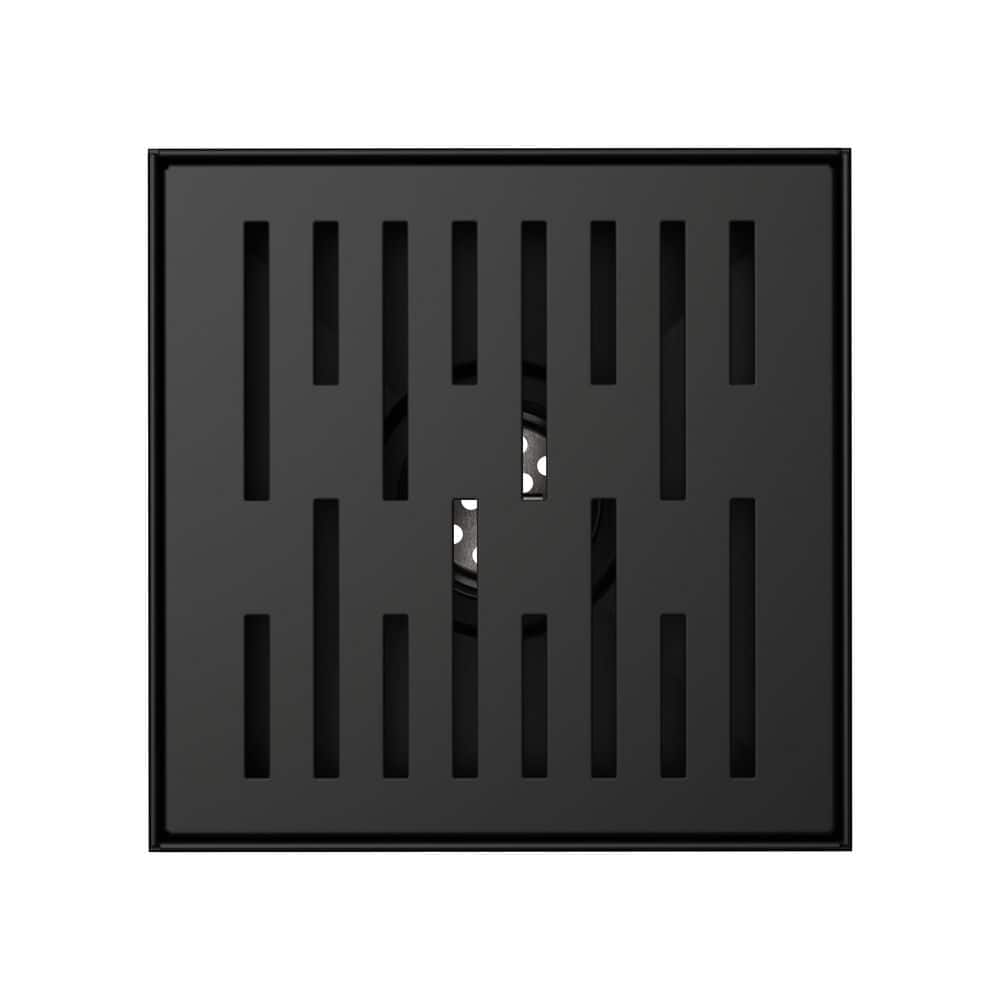 Charisma 6 in. Square Grate Shower Drain, Matte Black price history on PriceWatchPro