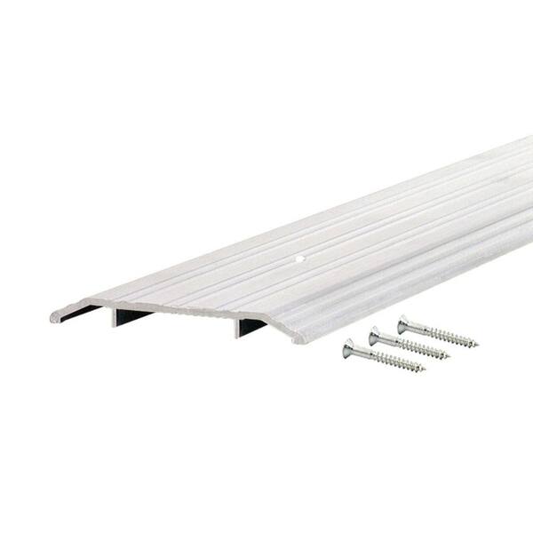 M D Building Products 5 In X 36 In Aluminum Commercial Threshold 68320 The Home Depot