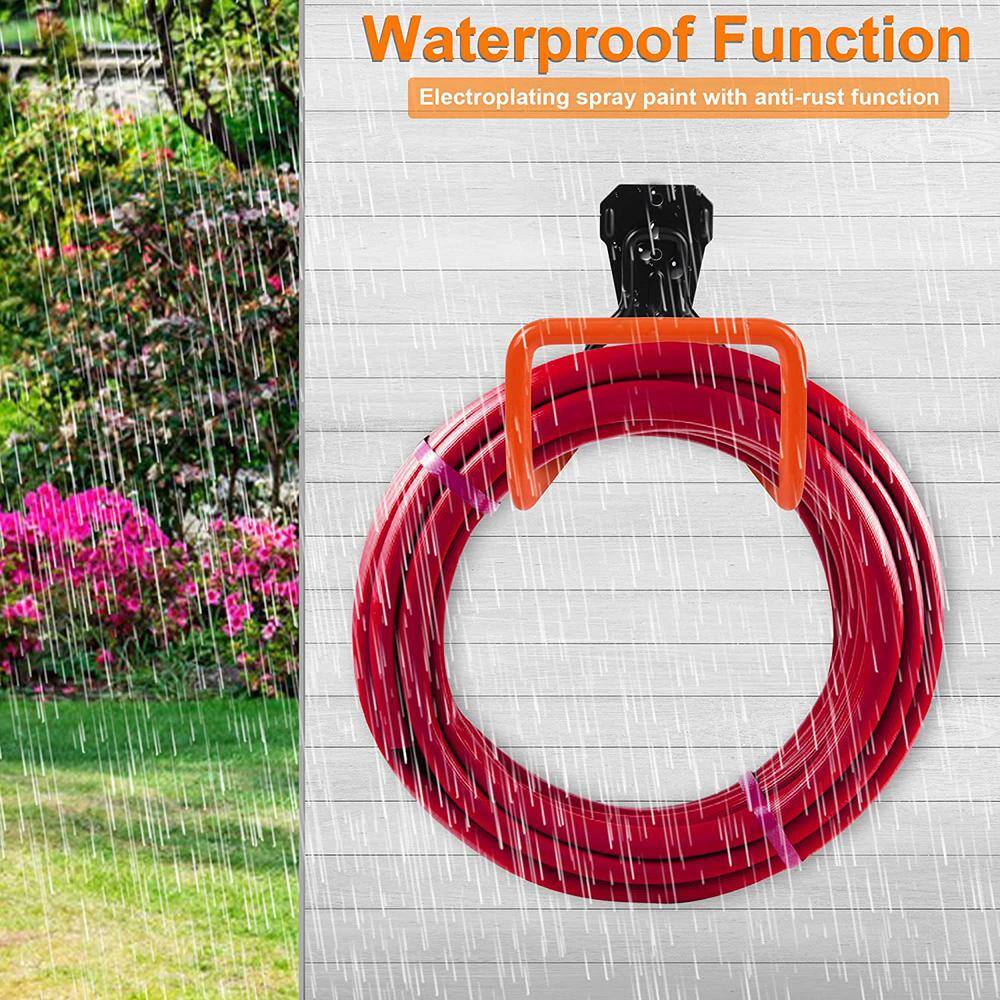 Cubilan Garden Hose Holder Wall Mount Heavy Duty Garden Hose Hanger