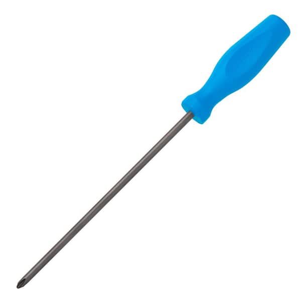 8 in. #2 Phillips Screwdriver Magnetic Tip, Tri-Lobe Handle