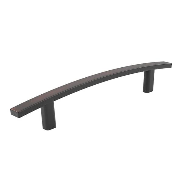 Richelieu Hardware Padova Collection 5 1/16 in. (128 mm) Brushed Oil-Rubbed Bronze Transitional Rectangular Cabinet Bar Pull