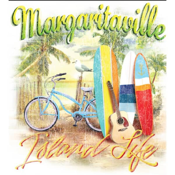 Margaritaville Men's It's 5 o' Clock Somewhere Short Sleeve Pocket