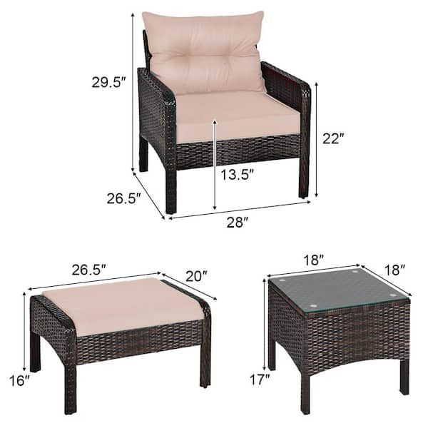 Costway Patio Furniture Assembly Instructions - Patio Furniture