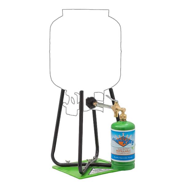 Flame King Refillable Propane Cylinder With Refill Kit, 46% OFF
