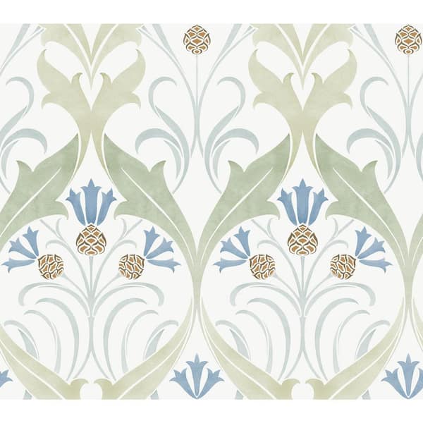 Pine Cone Ribbon Wallpaper (Covers 60.75 sq. ft.)
