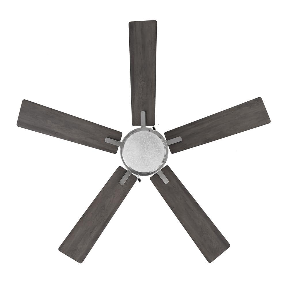 Belanova 52'' Brushed Nickel LED Ceiling Fan with Reversible Blades