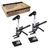 ‎POWERTEC Labor Saving Arm Jack-220 lbs. Heavy Duty Furniture Lifter, for Cabinets, Doors, Appliances, Installation (2-Pack) 71912N