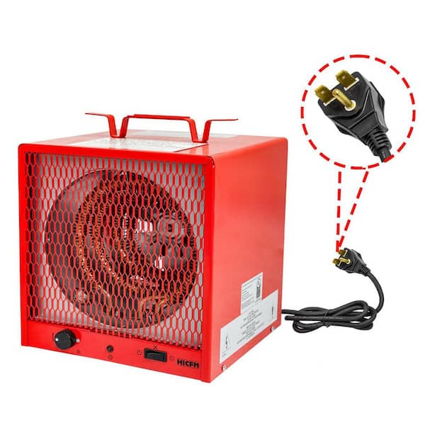 Unbranded 12.5 in. 19100 BTU Fan-Forced Industrial Space Heater with Carry Handle Maximum Coverage 600 sq. ft.
