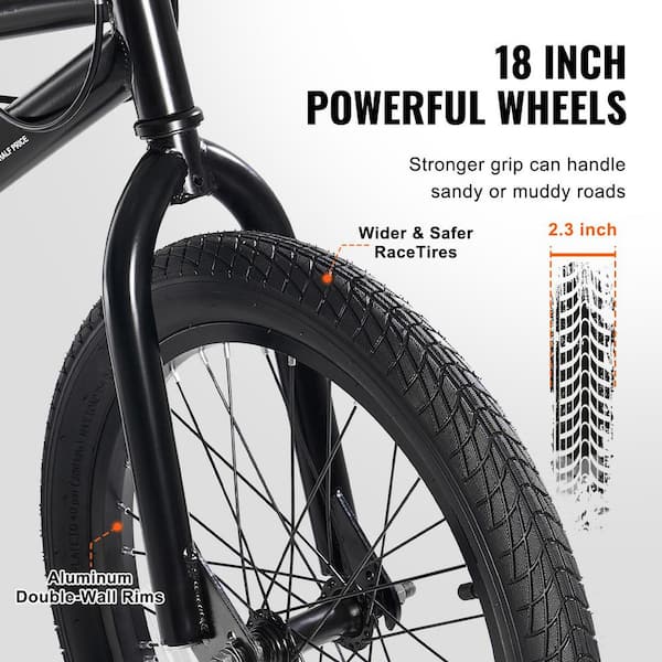 SKYSHALO BMX Bike, 18 in. Wheel Freestyle Bike, Beginner SKYSHALO BMX Bike, 18 in. Wheel Freestyle Bike, Beginner