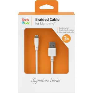3 ft. Cable for Lightning, White