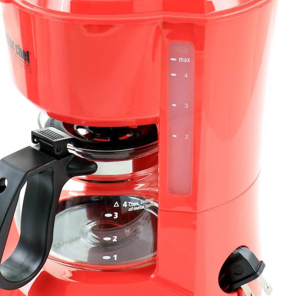 Better Chef 4-Cup White Residential Drip Coffee Maker in the