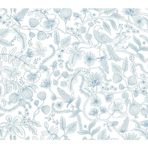 45 sq. ft. Aviary Peel and Stick Wallpaper