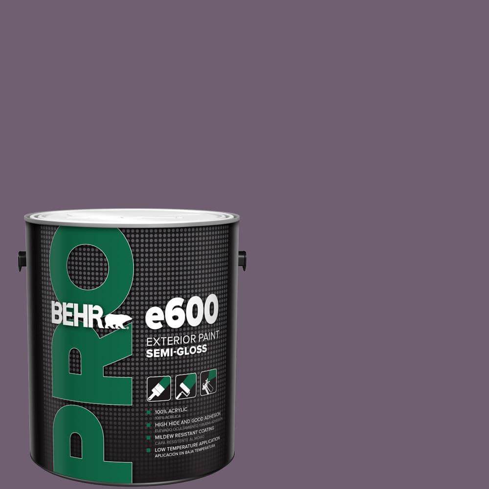 1 gal. #S100-6 Blackberry Jam Semi-Gloss Exterior Paint price history on PriceWatchPro
