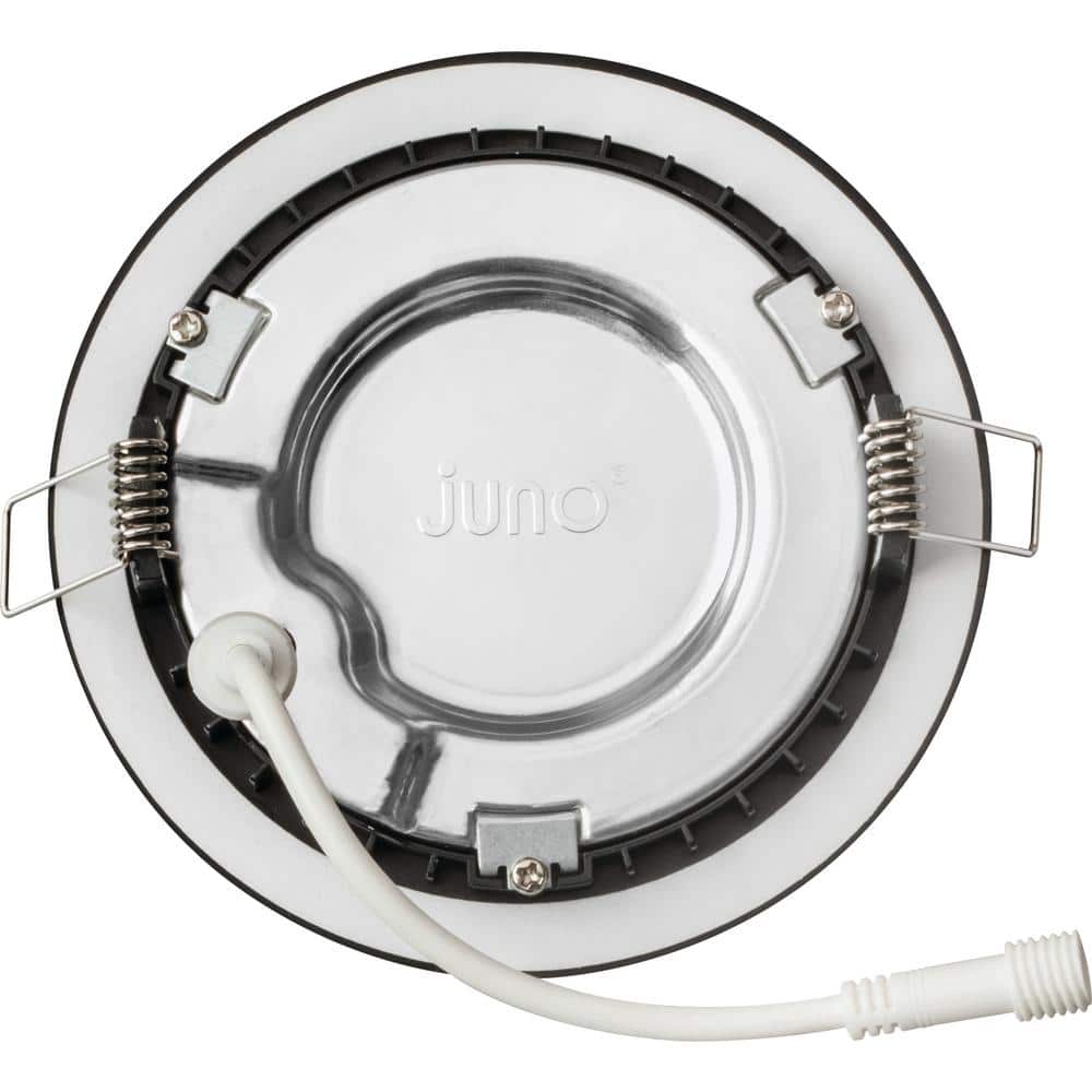 4'' Matte Black Aluminum LED Recessed Lighting Kit