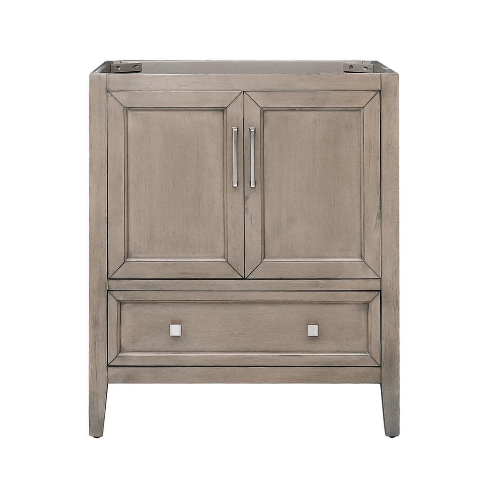 Everette 30'' Gray Oak Single Bathroom Vanity Base