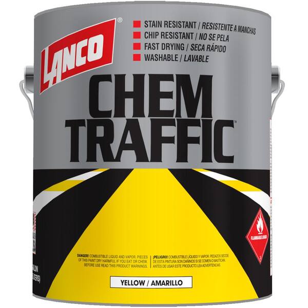 Lanco Chem Traffic 1 gal. Yellow PaintCT4014 The Home Depot