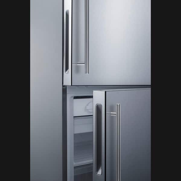 GE 11.9 cu. ft. Bottom Freezer Refrigerator in Stainless Steel, Counter  Depth GLE12HSPSS - The Home Depot