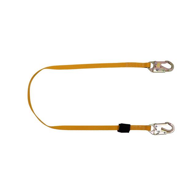 Werner 6 ft. Web Positioning Lanyard (1 in. Web, 2 Snap Hook) C111106 - The  Home Depot