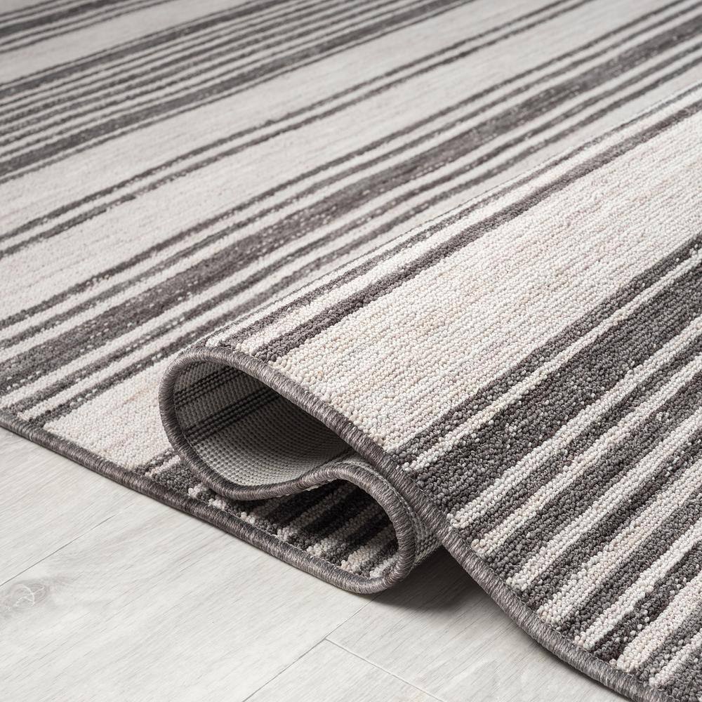 Winona 5' x 7' Ivory Wool and Synthetic Reversible Rug