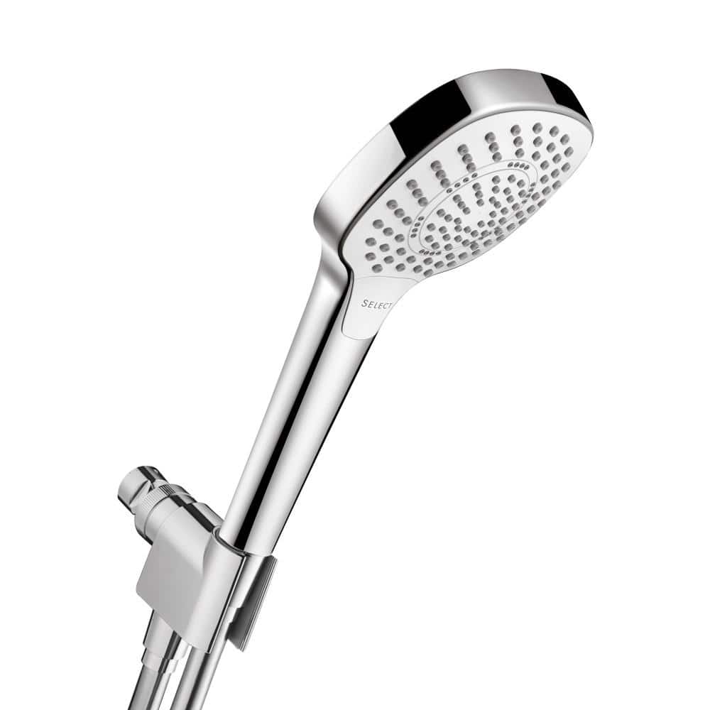 Hansgrohe Croma Select E 3Spray Patterns 1.75 GPM 4.375 in. Handheld