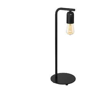 Adri 17 in. Black Open Bulb Table Lamp
