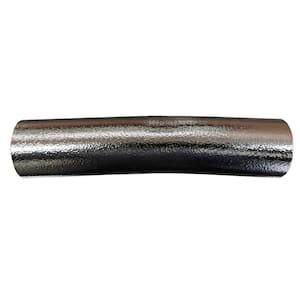Textured Black Aluminum Ramp Slope Hand Rail Elbow