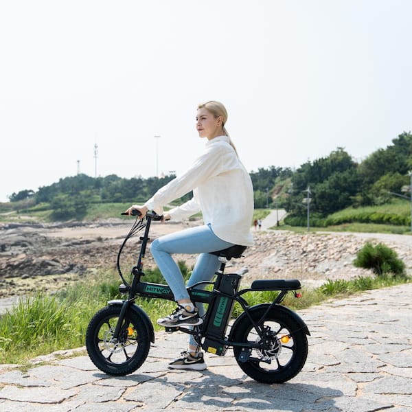 HITWAY 16 in. x 3 in. Tire City Commuter Electric Bike for Adults with 500-Watt/36-Volt/12Ah Removable Battery Mountain Ebike THD-HW-BK5M-WHITE - The Home Depot HITWAY 16 in. x 3 in. Tire City Commuter Electric Bike for Adults with 500-Watt/36-Volt/12Ah Removable Battery Mountain Ebike THD-HW-BK5M-WHITE - The Home Depot