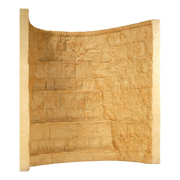 Rockwell 66 in. x 44 in. x 72 in. Tan Composite Window Well